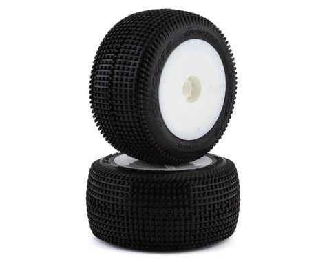 #3102-101091 JConcepts Mini-T 2.0 Sprinter Pre-Mounted Rear Tires (White) (2) (Pink)