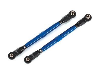 #8997X Traxxas WideMaxx Aluminum Toe Link Tubes (Blue) (2)