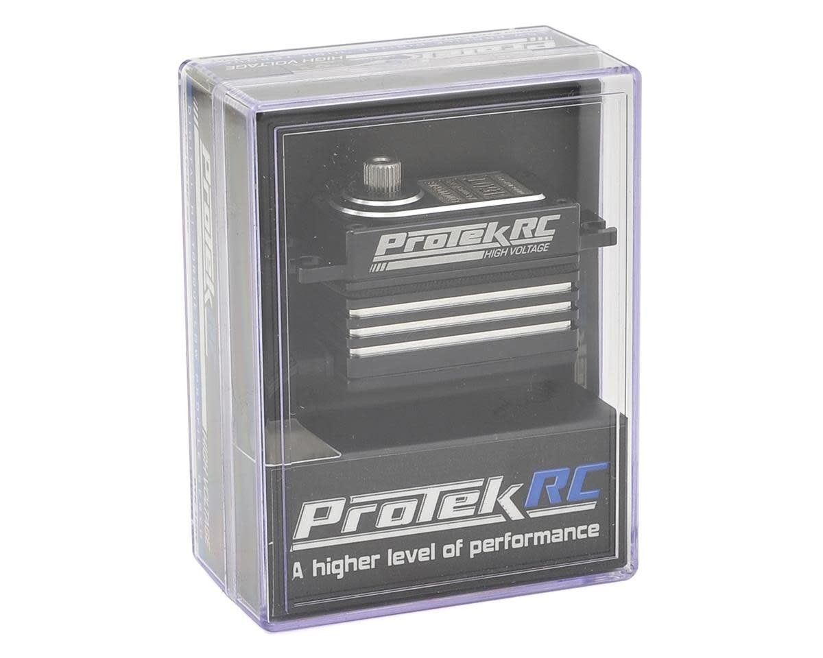 #PTK-160T ProTek RC 160T Low Profile High Torque Metal Gear Servo High Voltage/Metal Case