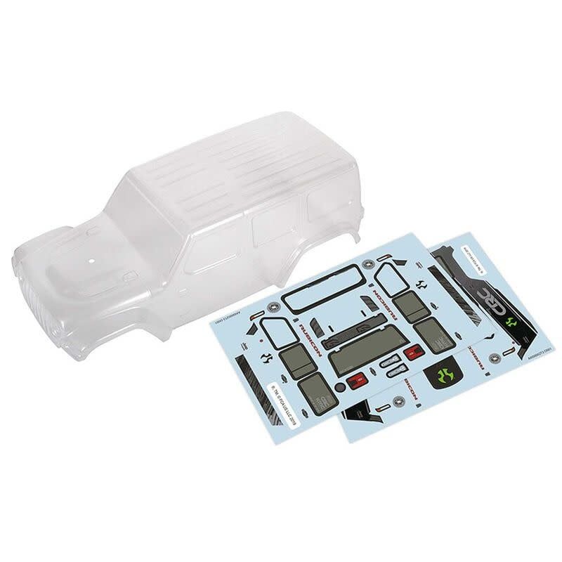 #AXI200000 Axial SCX24 2019 Jeep JLU CRC Pre-Cut Body (Clear)