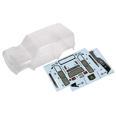#AXI200000 Axial SCX24 2019 Jeep JLU CRC Pre-Cut Body (Clear)