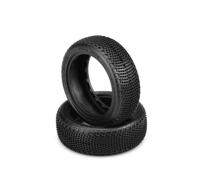 #3108-010 JConcepts Fuzz Bite LP Carpet 2.2" 1/10 4WD Buggy Front Tires (2) (Pink)