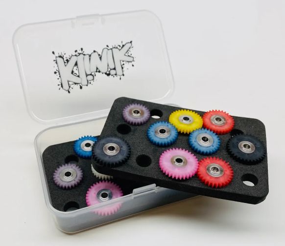 Klinik RC Lite Pinion Set (8) w/FREE Pinion Case