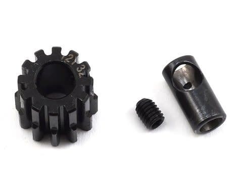 #PTK-8055 ProTek RC Steel 32P Pinion Gear w/3.17mm Reducer Sleeve (Mod .8) (5mm Bore) (12T)