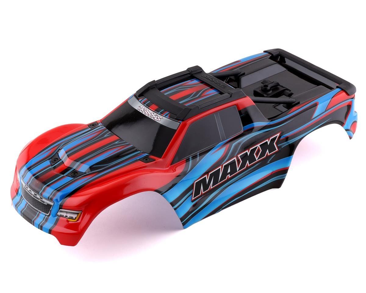#8911P  Traxxas Maxx Pre-Painted Monster Truck Body (Red)