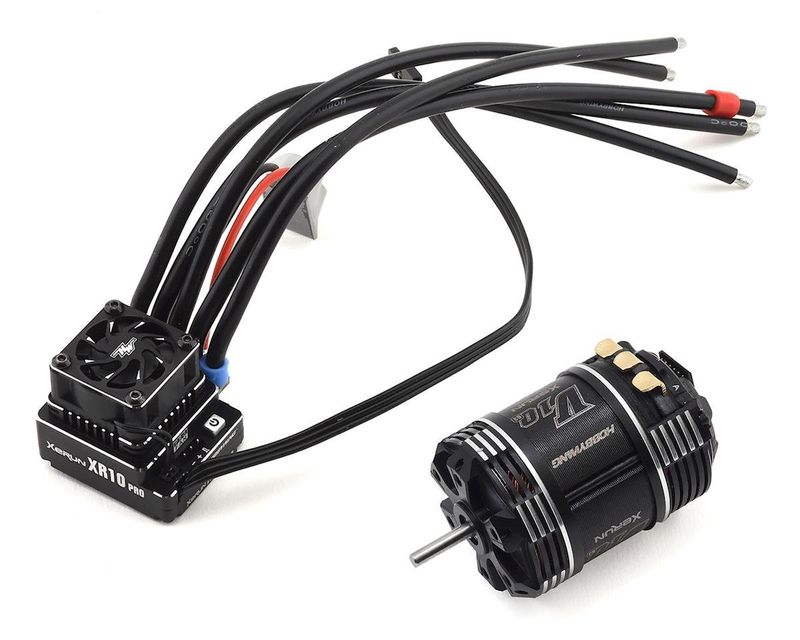 #38020281 5.5T Hobbywing XR10 Pro G2 Sensored Brushless ESC/V10 G3 Motor Combo (5.5T)