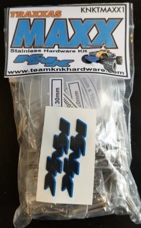 #KNKTMAXX1 Team KNK Traxxas Maxx Stainless Hardware Kit