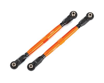 Traxxas WideMaxx Aluminum Toe Link Tubes (Orange) (2) #8997A