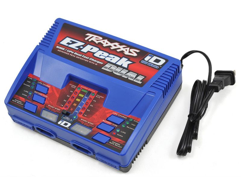 #2972 Traxxas EZ-Peak Dual Multi-Chemistry Battery Charger w/Auto iD (3S/8A/100W)