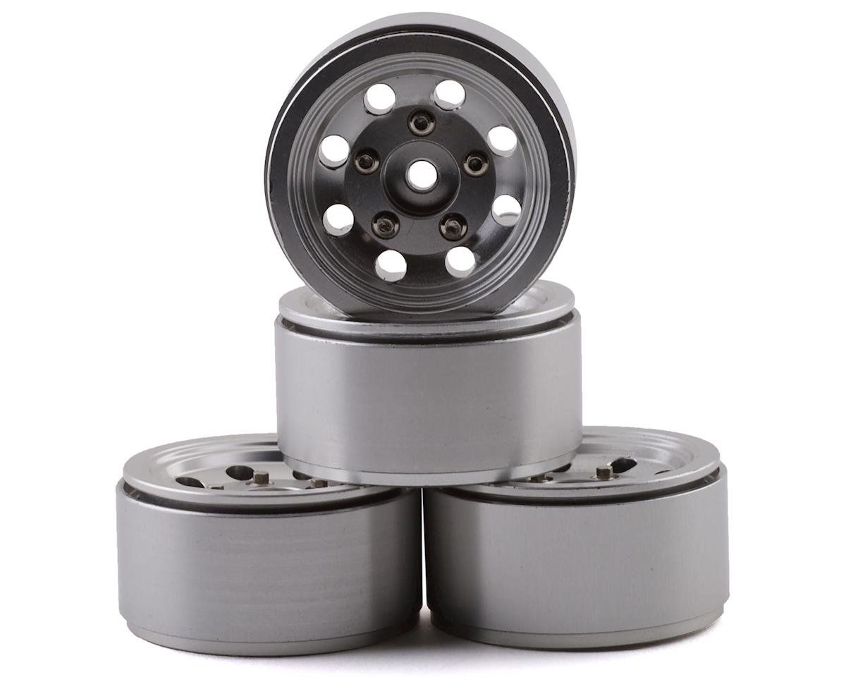 #Z-W0280 RC4WD Classic 8-Hole 1.0" Beadlock Wheels (Silver) (4)