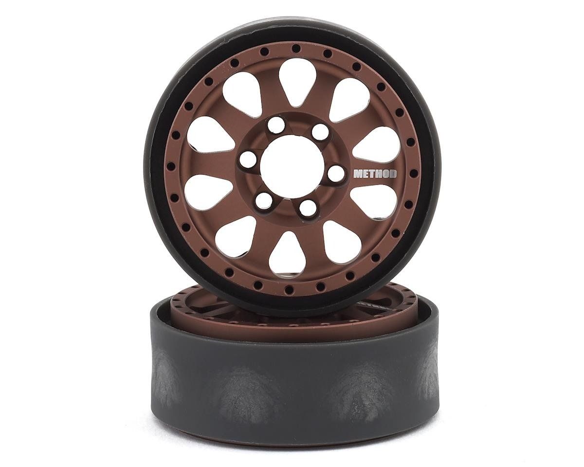 #VPS07762 Vanquish Products Method 101 V2 1.9" Beadlock Crawler Wheels (Bronze/Black) (2)