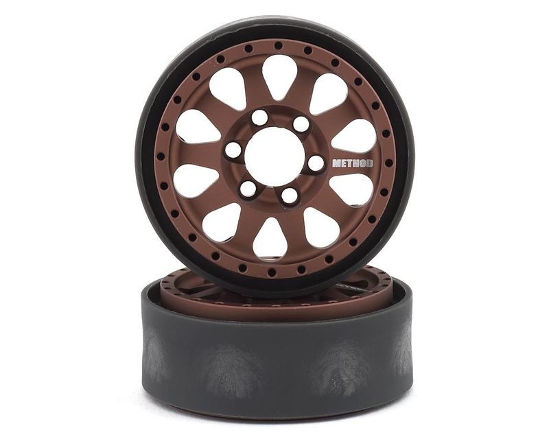 #VPS07762 Vanquish Products Method 101 V2 1.9" Beadlock Crawler Wheels (Bronze/Black) (2)