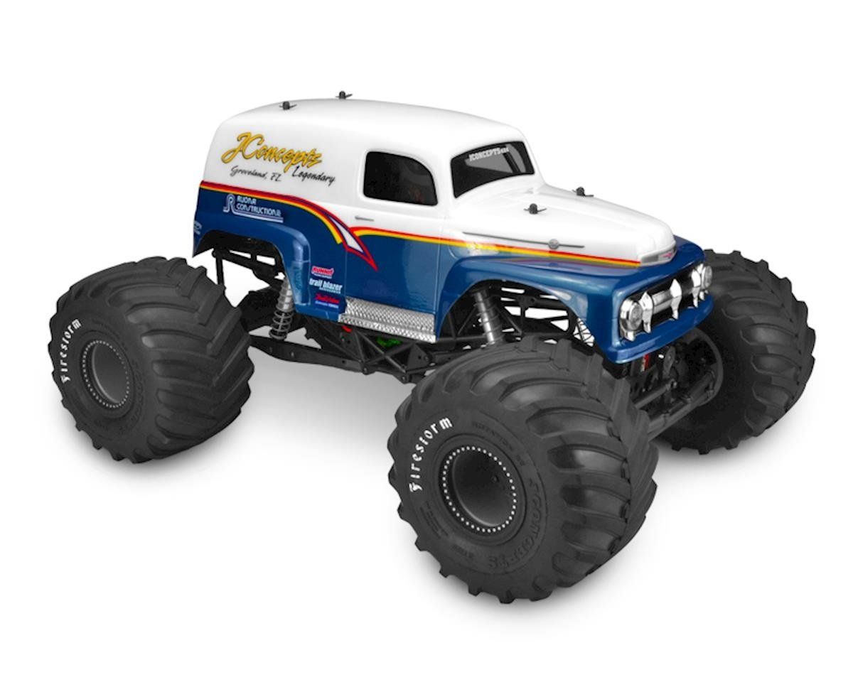 #0334 JConcepts 1951 Ford "Grandma" Panel Truck Body (Clear)