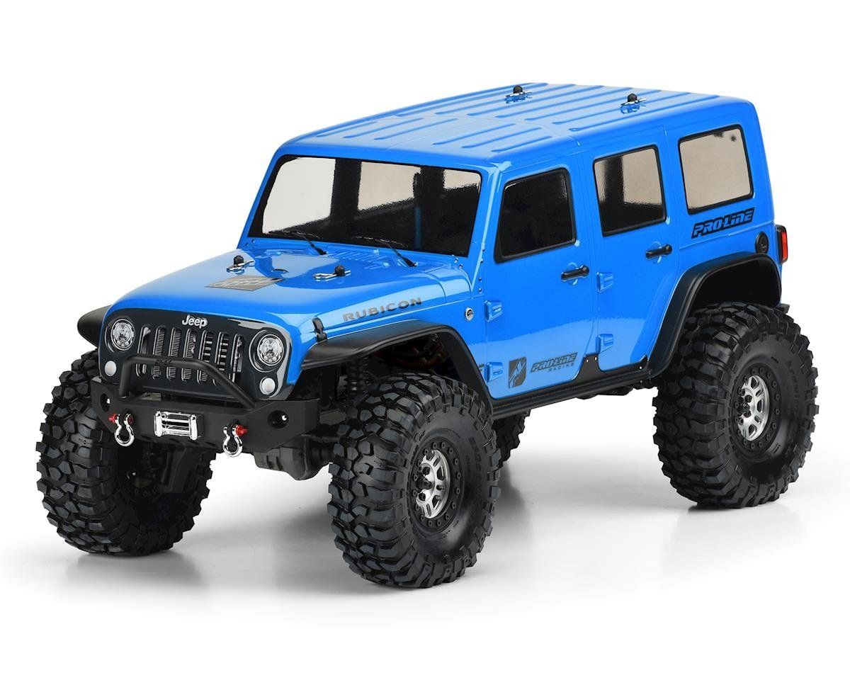 Pro-Line Jeep Wrangler Unlimited Rubicon Body (Clear) (TRX-4) #3502-00