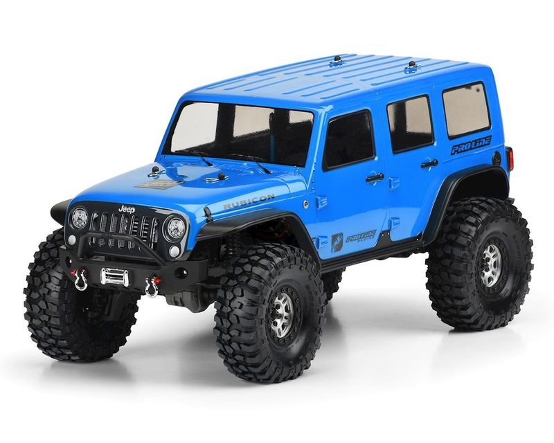 Pro-Line Jeep Wrangler Unlimited Rubicon Body (Clear) (TRX-4) #3502-00