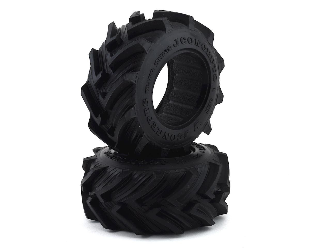#3151-02 JConcepts Fling King Short Course Tires (2) (Green)