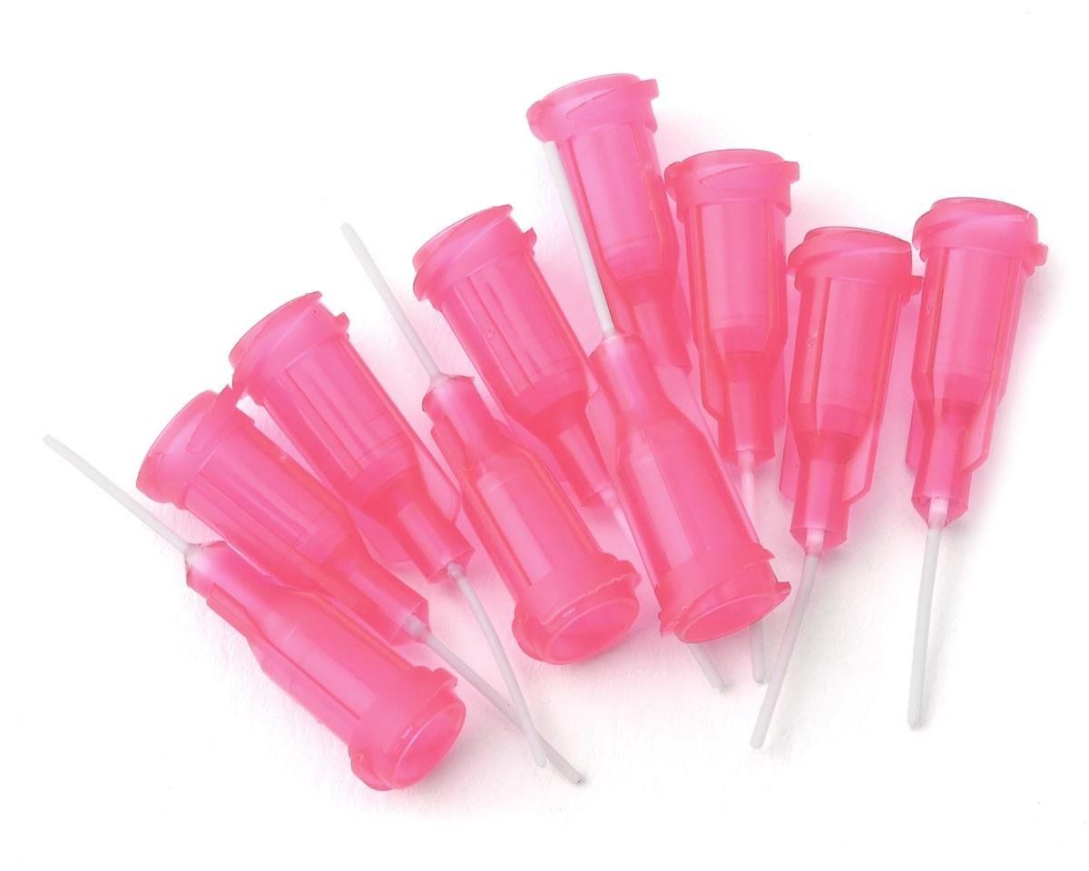 #8123 JConcepts RM2 Thin Bore Glue Tip Needles (Pink) (10)