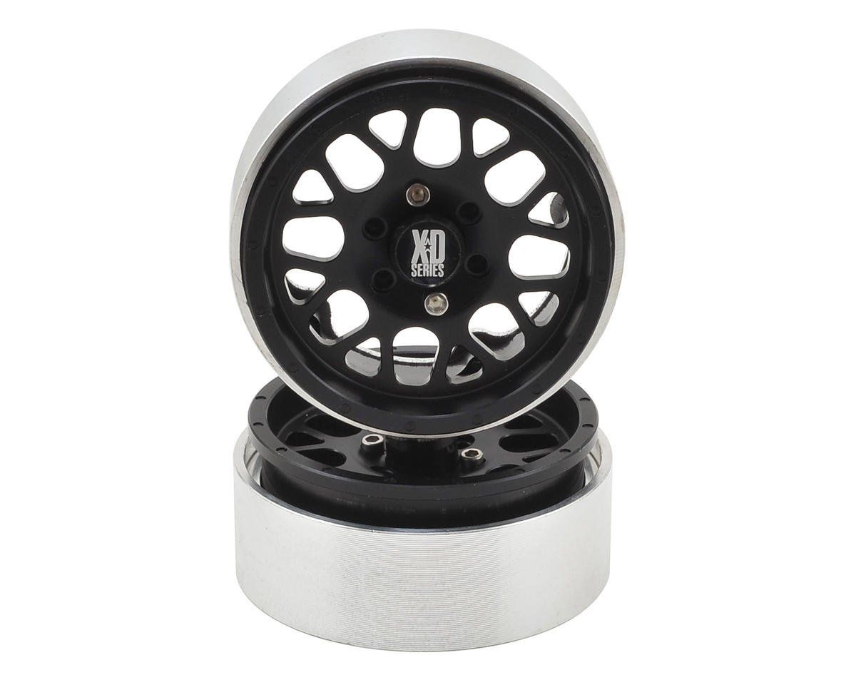 #IRC00110 Incision KMC 1.9" XD820 Grenade Wheels (2) (Black)