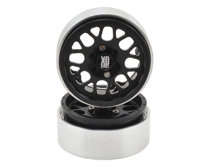 #IRC00110 Incision KMC 1.9" XD820 Grenade Wheels (2) (Black)