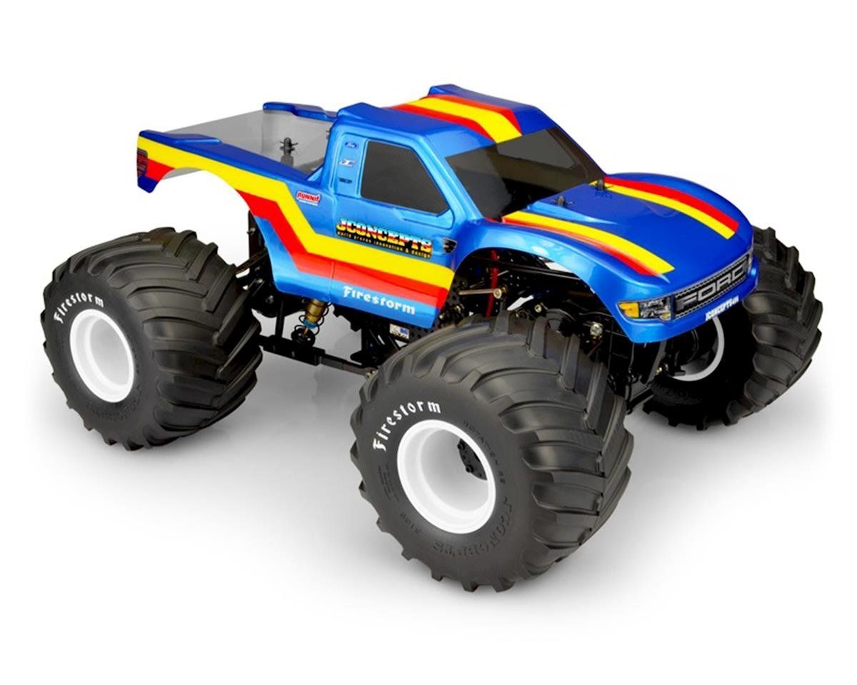 #0274 JConcepts 2010 Ford Raptor MT "Twenty One" Monster Truck Body (Clear)