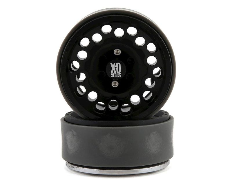 #IRC00330 Incision KMC 1.9" XD129 Holeshot Crawler Wheel (Black) (2)