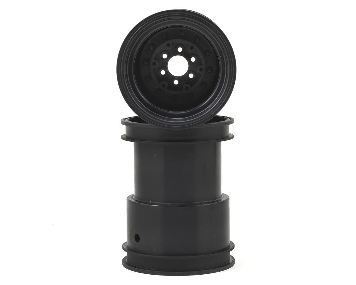#3377B JConcepts Tribute 2.6x3.6" Monster Truck Wheel (Black) (2)