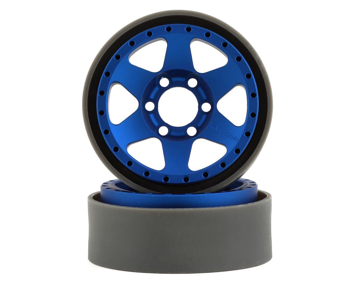 #VPS07767 Vanquish Products Method MR310 1.9" Beadlock Crawler Wheels (Blue) (2)