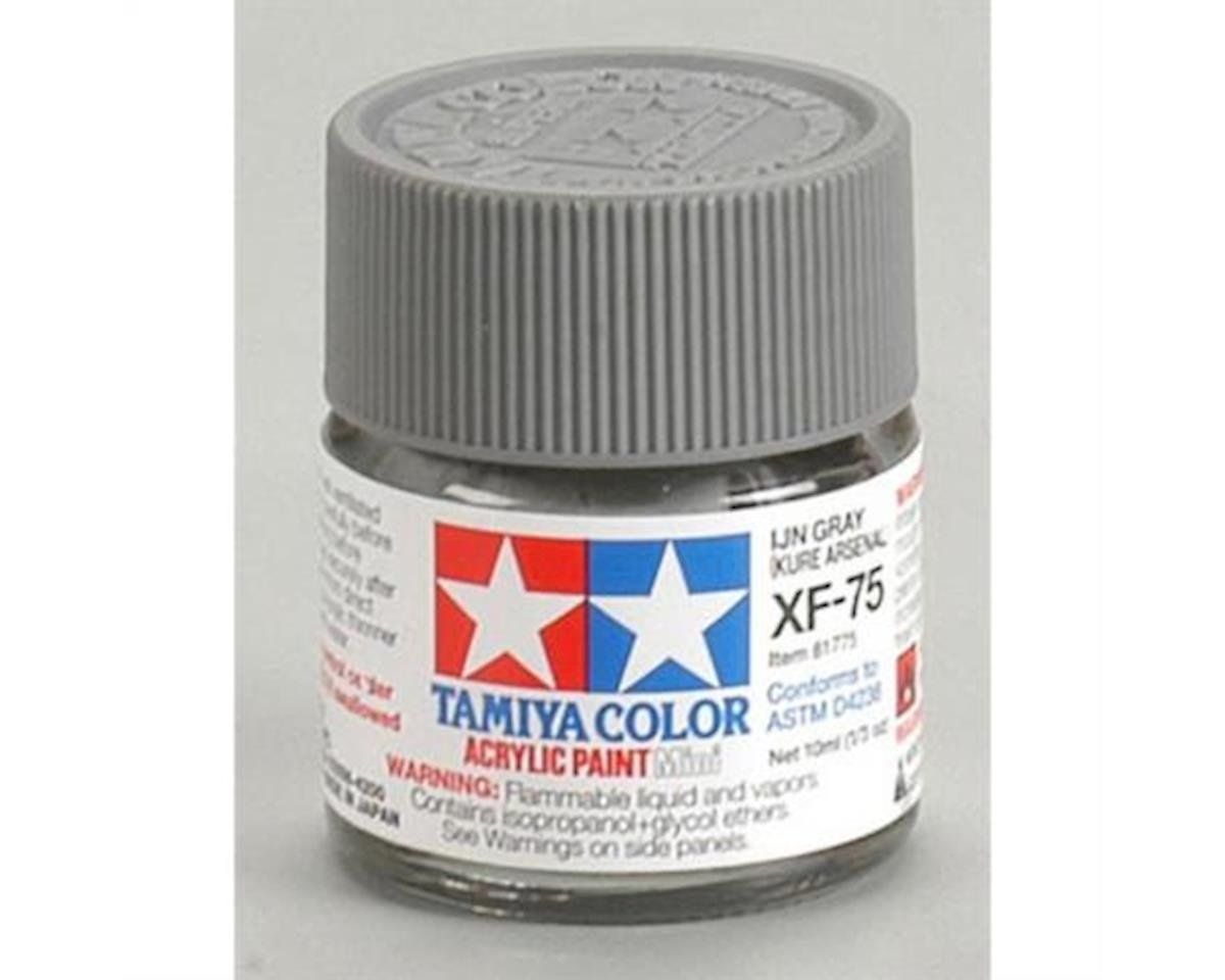 #81775 Tamiya XF-75 Flat IJN Grey Acrylic Paint (10ml)