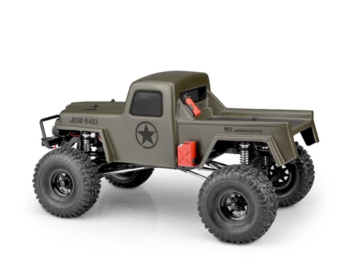 #0403 JConcepts JCI Creep 12.3" Rock Crawler Body (Clear)