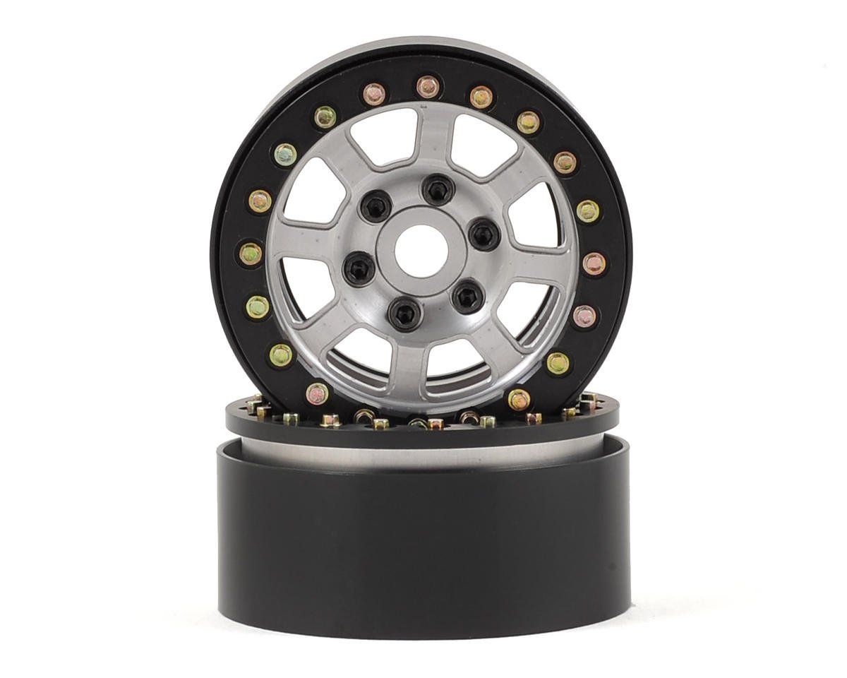 #SSD00010 SSD RC Assassin 1.9" Beadlock Crawler Wheels (Grey) (2)