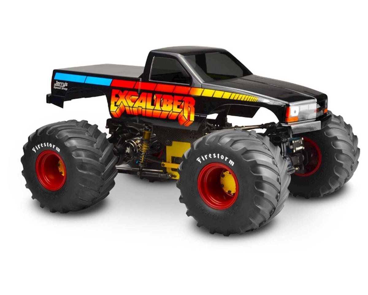 #0344 JConcepts 1988 Chevy Silverado "Snoop Nose" Monster Truck Body (Clear)