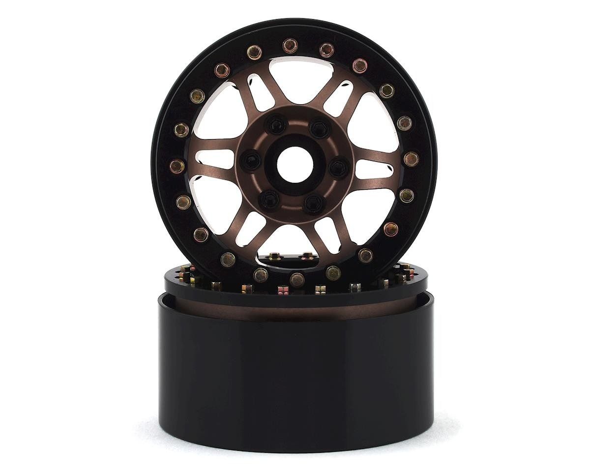 #SSD00383 SSD RC 1.9” Prospect Beadlock Wheels (Bronze) (2)