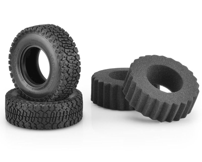 #3114-02 JConcepts Bounty Hunters Scale Country Class 1 1.9" Crawler Tires (2) (Green)