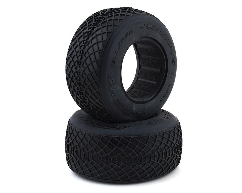 #3200-03 JConcepts Ellipse Short Course Tires (2) (Aqua A2)