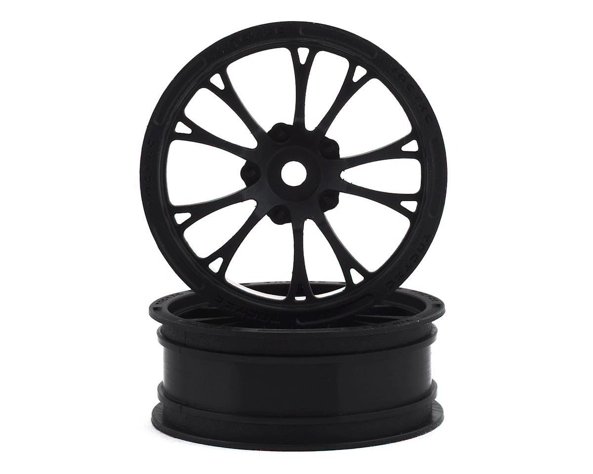 #3399B JConcepts Tactic Street Eliminator 2.2" Front Drag Racing Wheels (2) (Black) w/12mm Hex