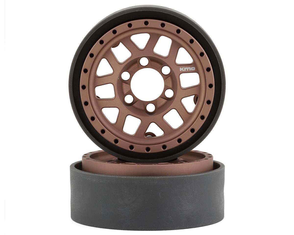 #VPS07746 Vanquish Products KMC XD229 Machete V2 1.9" Beadlock Crawler Wheels (Bronze) (2)