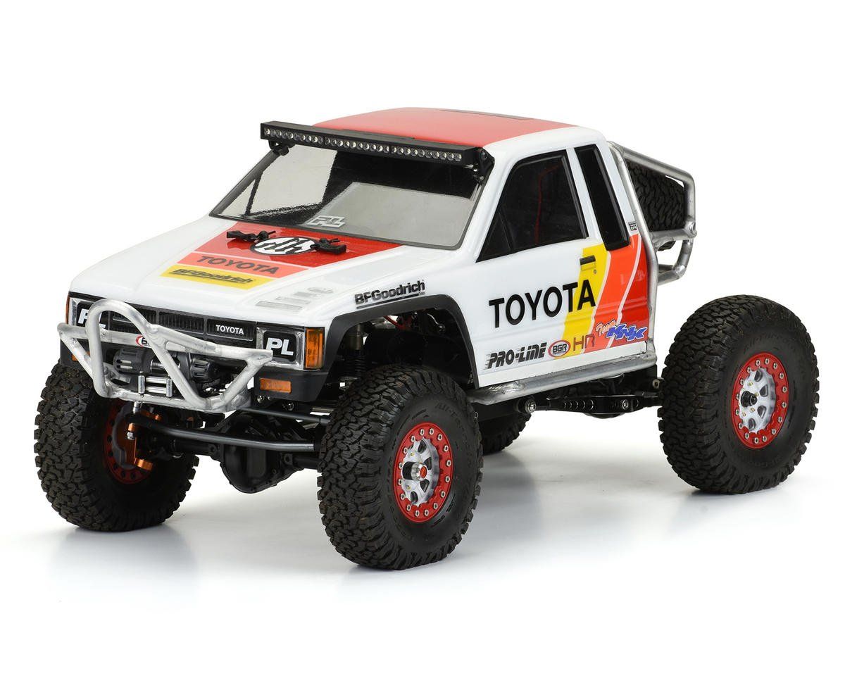 #3466-01 Pro-Line 1985 Toyota HiLux SR5 Cab 12.3" Rock Crawler Body (Clear) (Honcho)