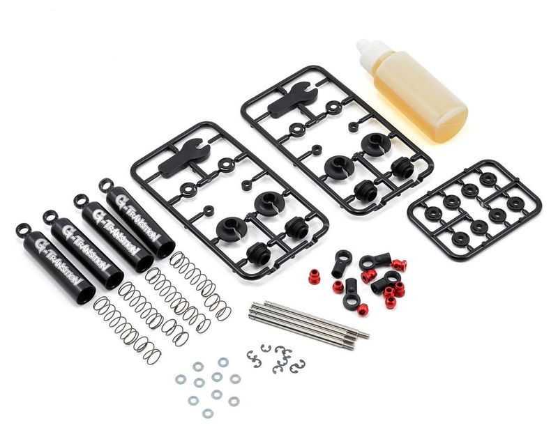 Gmade 90mm G-Transition 1/8 Shock Set (Black) (4) #GM20704