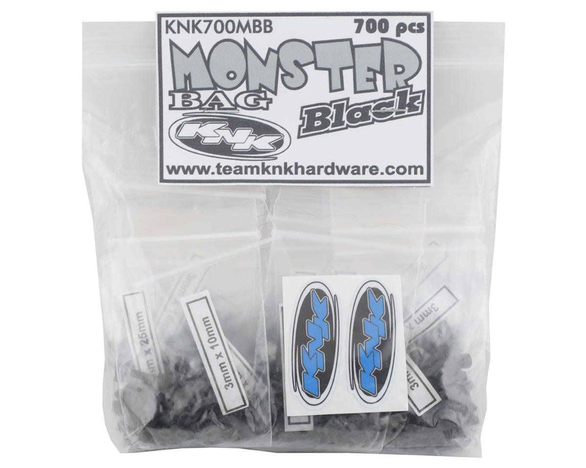 #KNK700MBB Team KNK Monster Bag Black Oxide Hardware Kit (700)