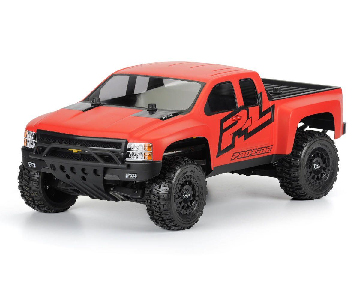 #3385-00 Pro-Line Chevy Silverado HD Body (Clear) (Slash/Slash 4x4)