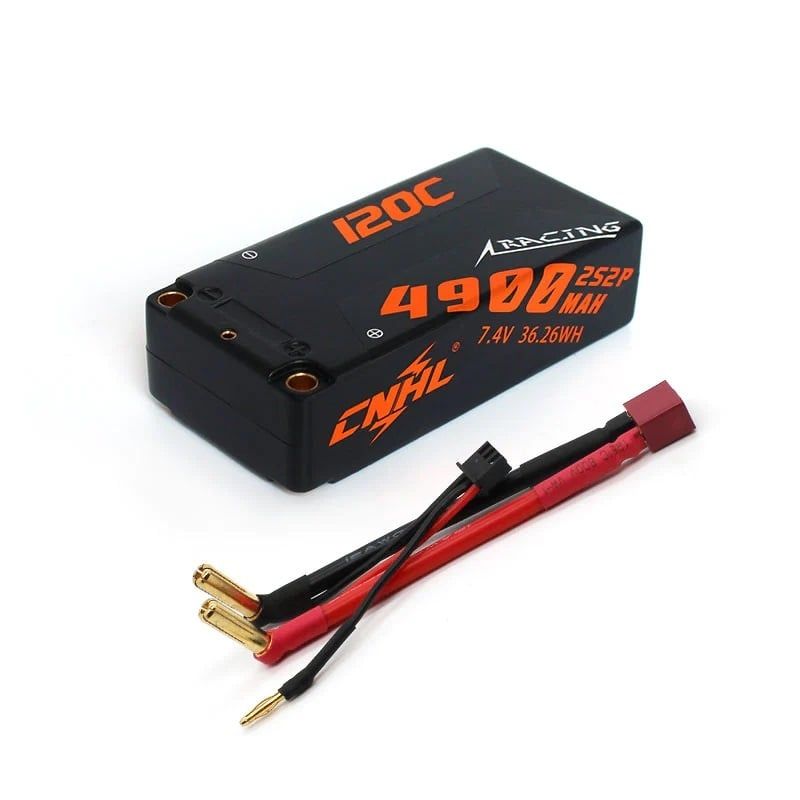 CNHL Racing Series 4900mAh 7.4V 2S 120C LiPo Battery w/Deans Plug #HC4901202X