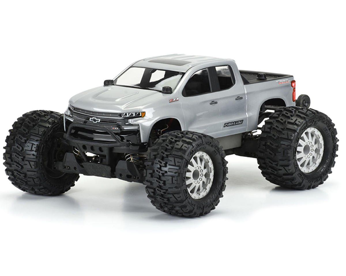 #3506-00 Pro-Line 2019 Chevy Silverado Z71 Trail Boss Body (Clear) (PRO-MT)