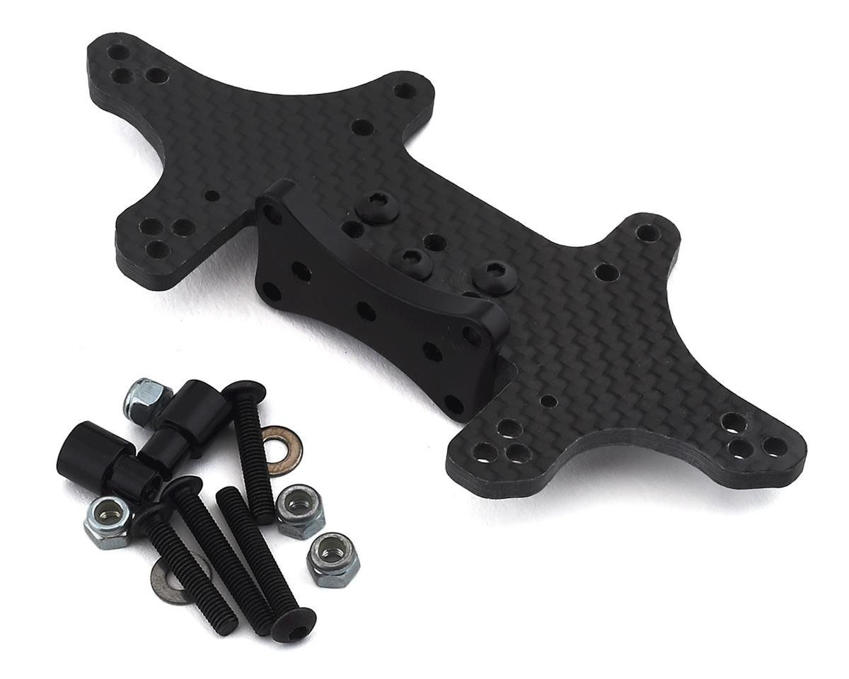 Xtreme Racing Traxxas Rustler/Slash 3mm Carbon Fiber Drag Rear Shock Tower #10644
