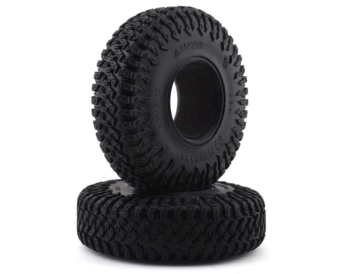 #PBTPB9023AK  Pit Bull Tires Braven Bloodaxe 1.9" Crawler Tires w/Foam (Alien)