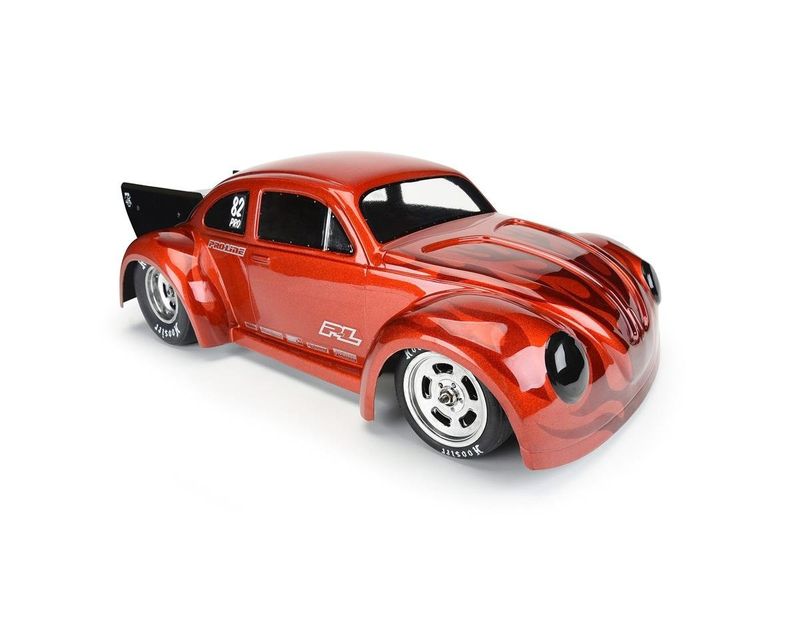 Pro-Line Volkswagen Bug Short Course No Prep 1/10 Drag Racing Body (Clear) #3558-00