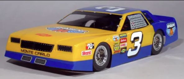 #267 McAllister Racing 1/18 Monte Carlo Street Stock Body (Clear)