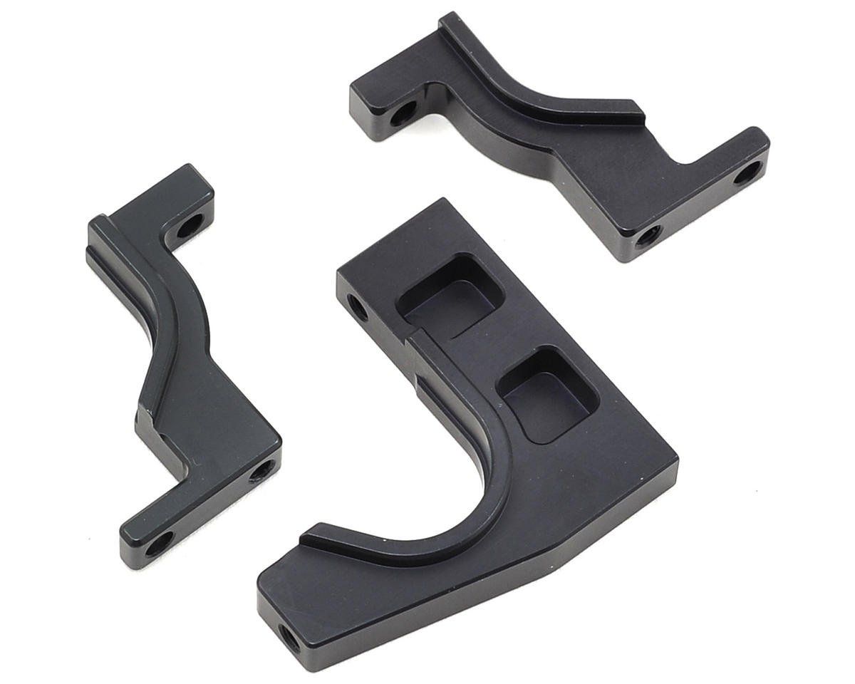 Tekno RC CNC Aluminum Split Center Differential Mount (Gun Metal) #TKR5262