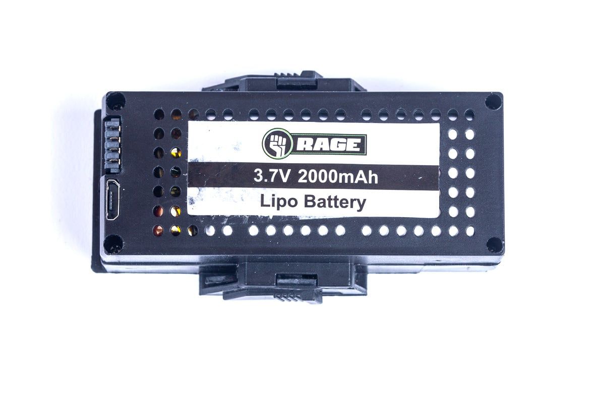 Rage RC Stinger 2.0 1S LiPo Battery w/Case (3.7V/2000mAh) #RGR4412