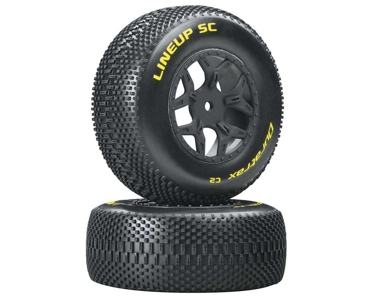 DuraTrax Lineup 1/10 SC Tire C2 Pre-Mounted SCTE 4x4 (2) #DTXC3683