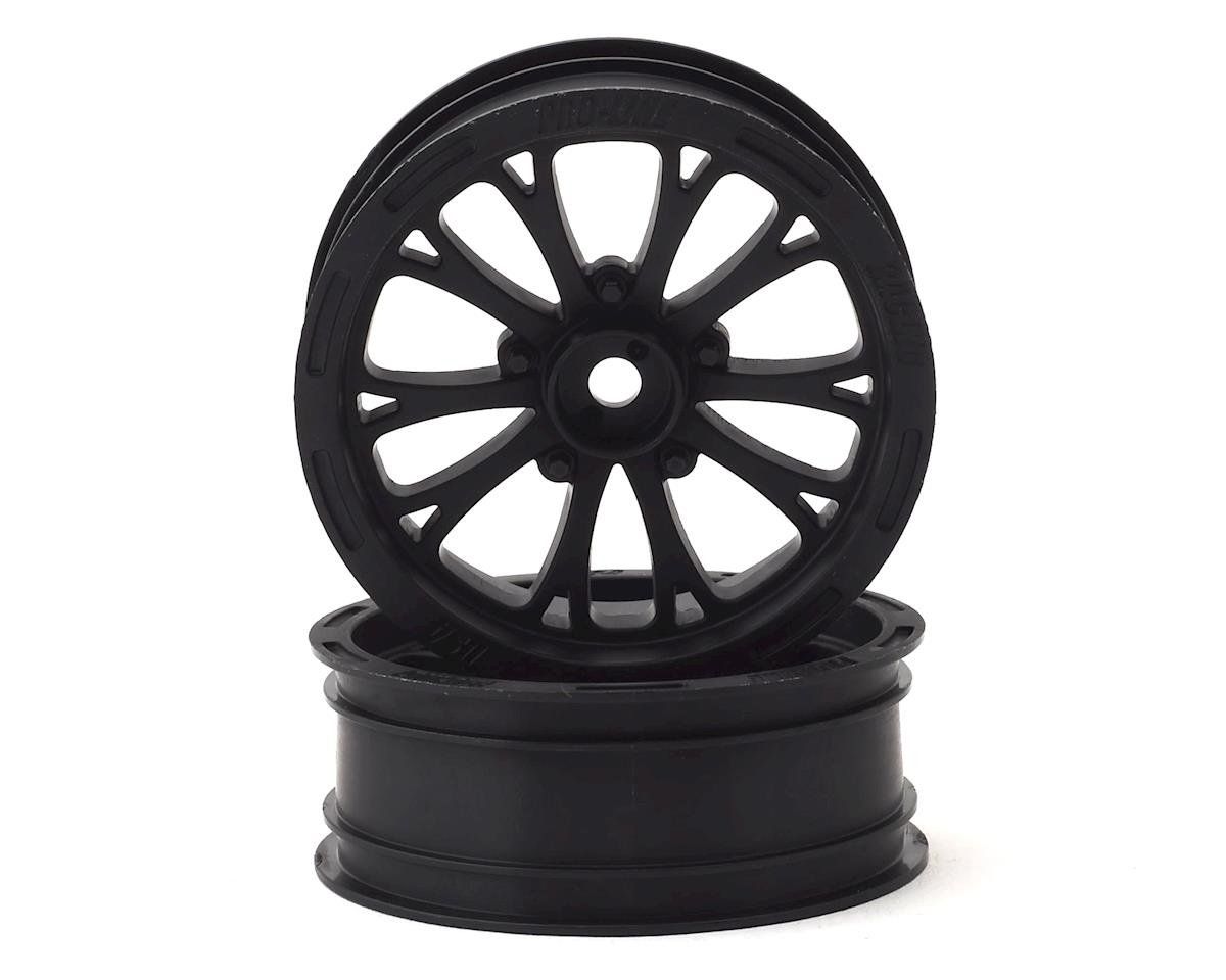 Pro-Line Pomona Drag Spec 2.2" Front Drag Racing Wheels (2) w/12mm Hex (Black) #2775-03
